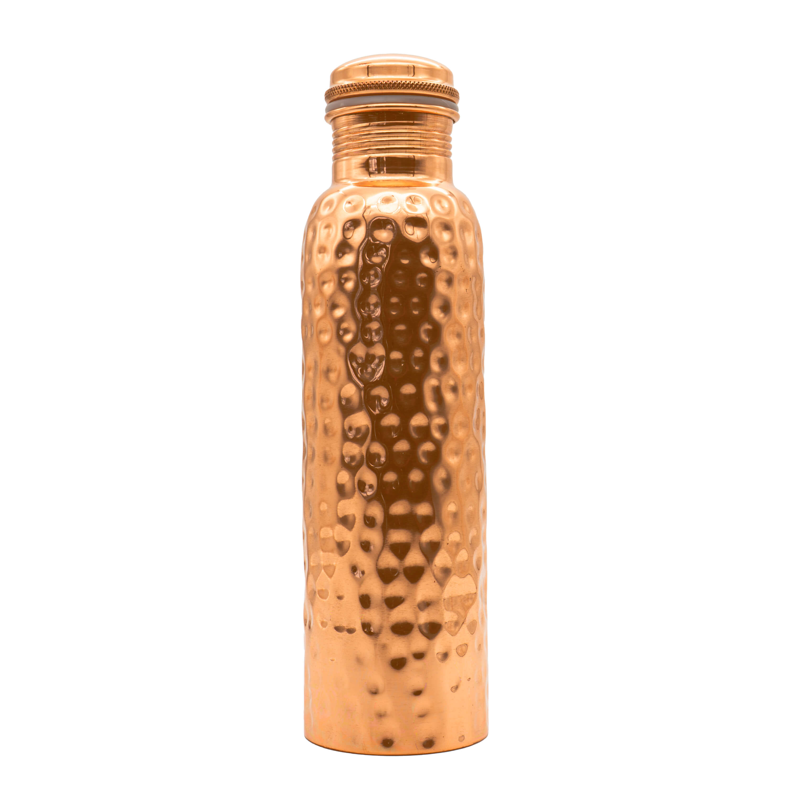 Kupferflasche gehämmert