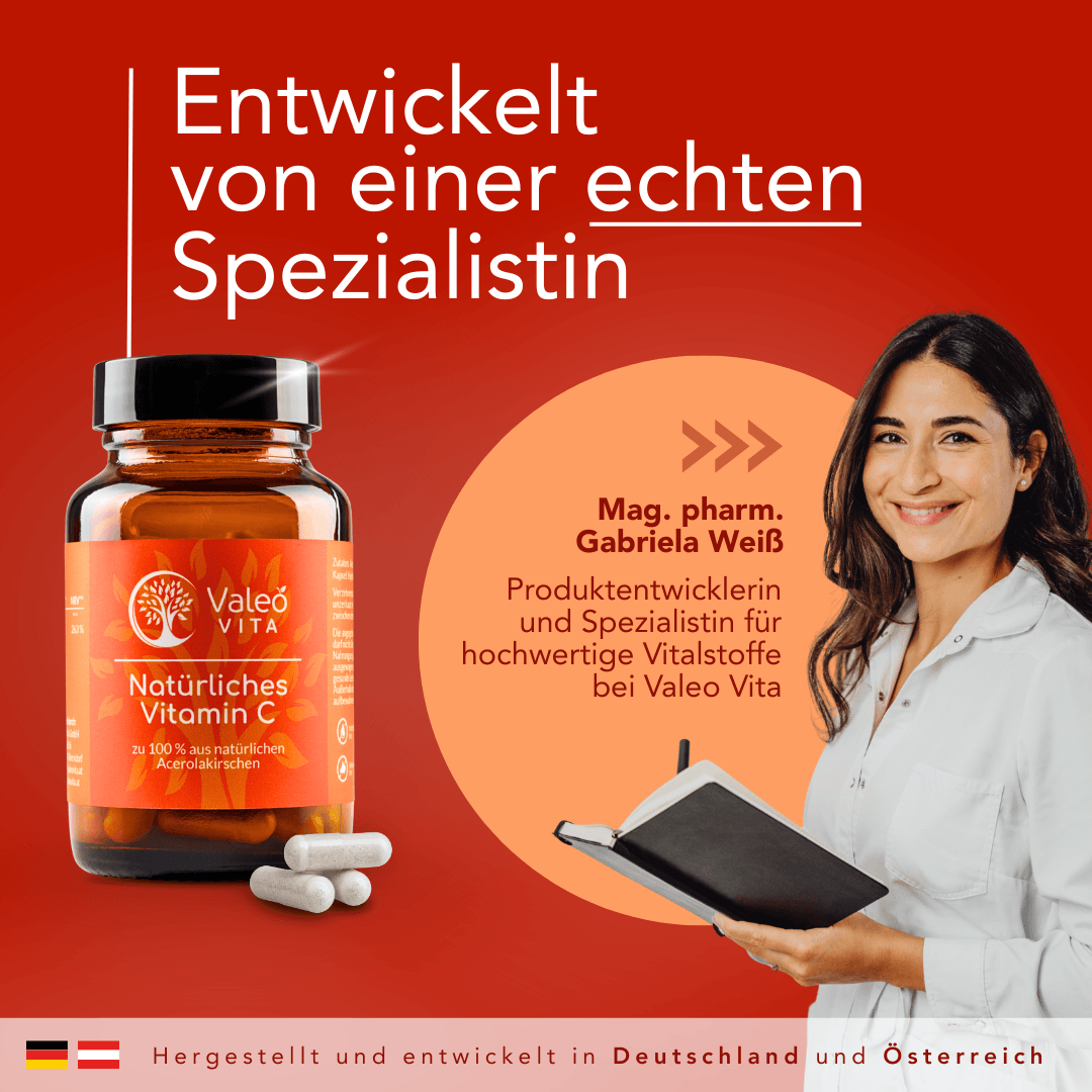 Natürliches Vitamin C aus Acerolakirschen