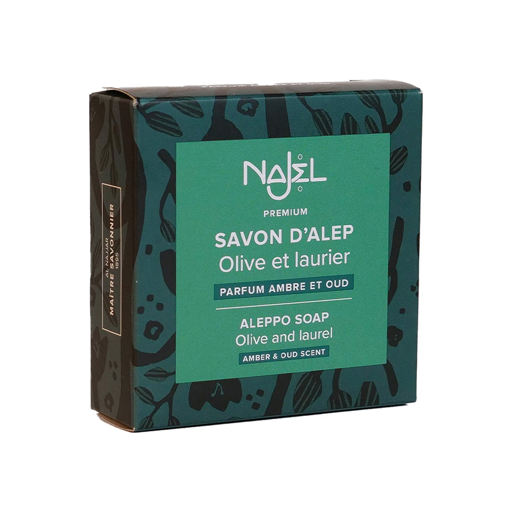 Aleppo Seife mit Amber und Oud zum Aufhängen