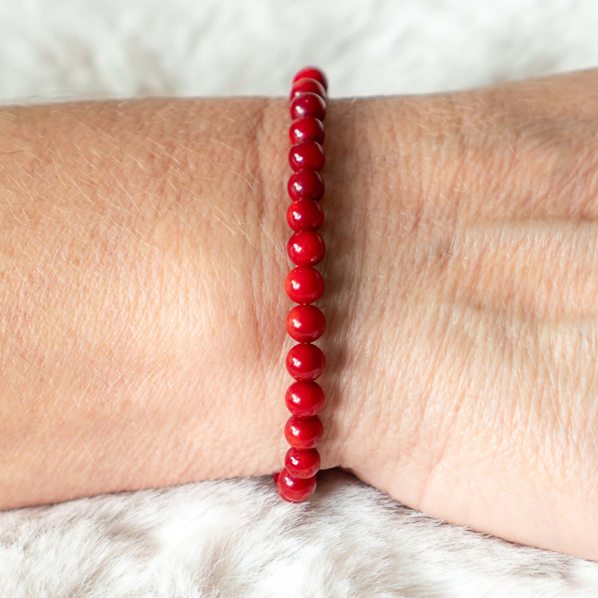 Armband Bambuskoralle