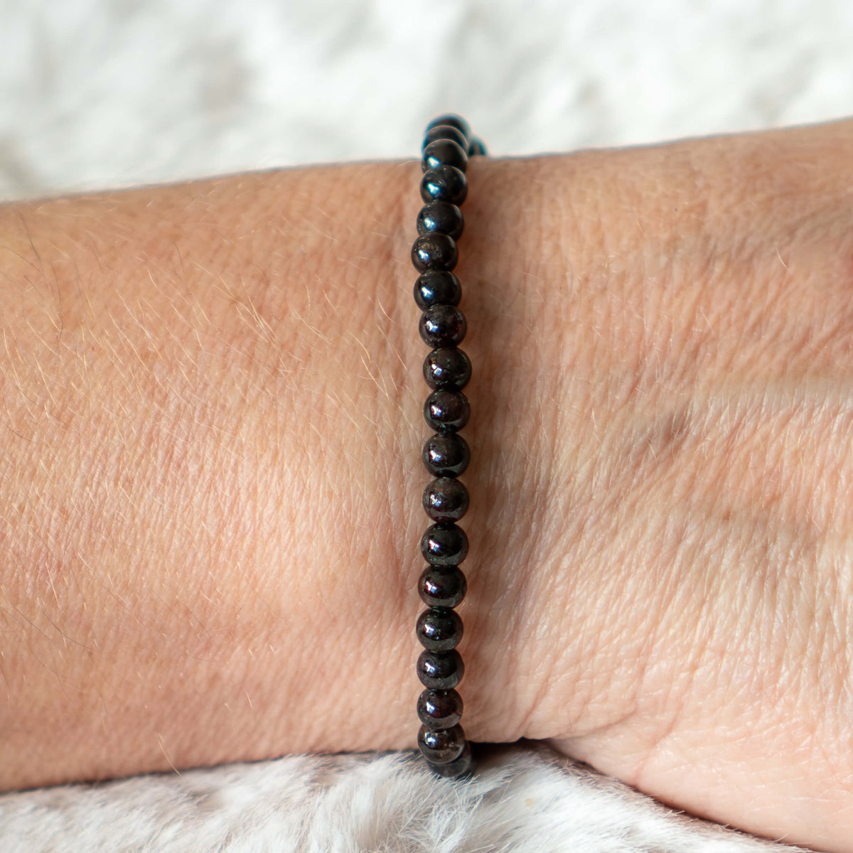 Armband Granat