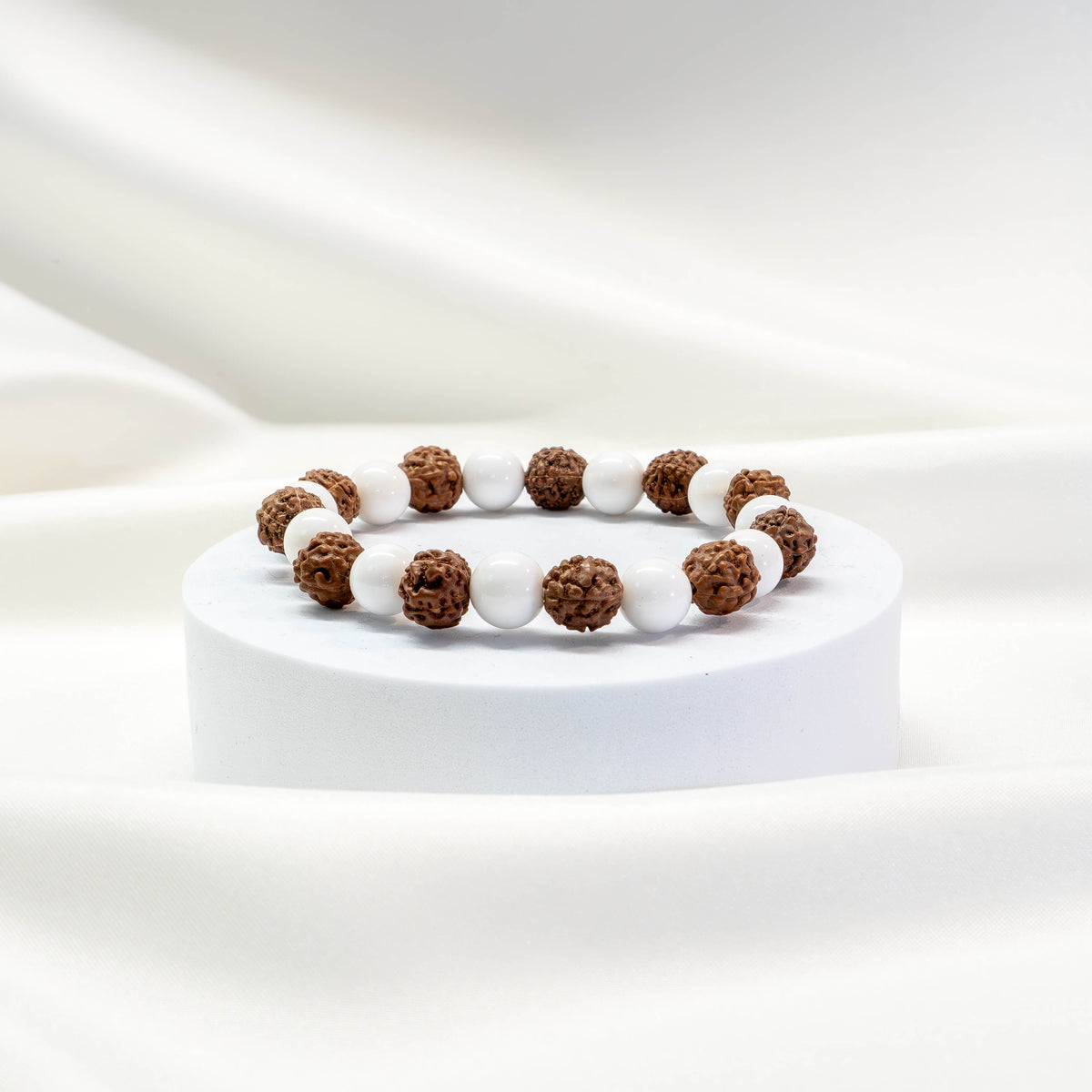 Armband Rudraksha/Muschel
