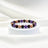 Armband Tigerauge/Sonnenstein/Amethyst