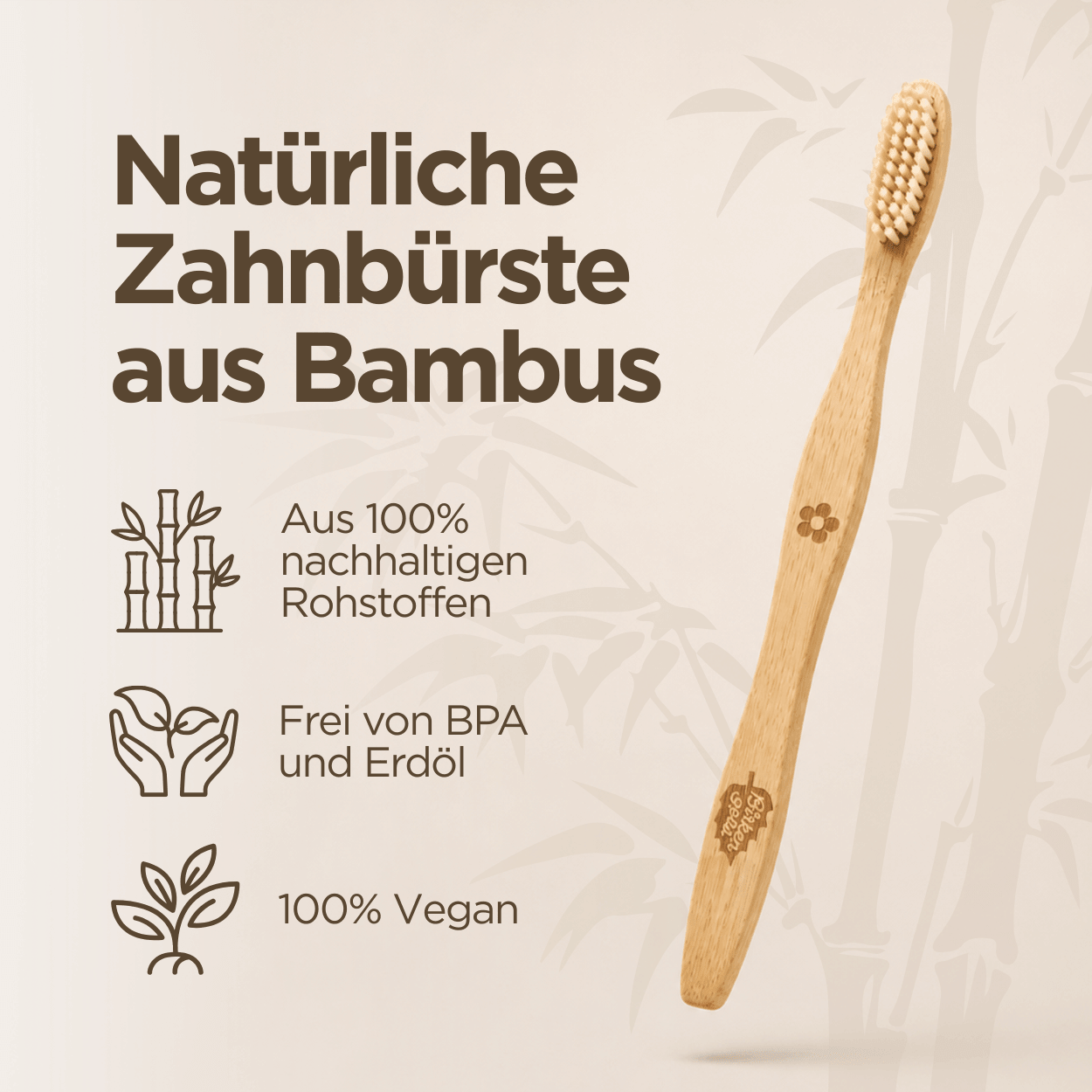 Bambuszahnbürste für Erwachsene