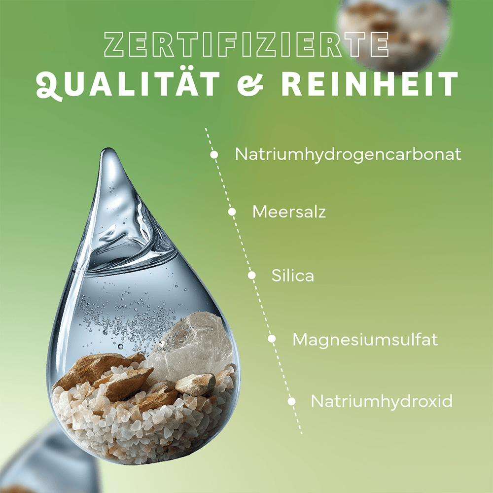 Basisches Körperspray mit Meersalz, Silicea und Natron