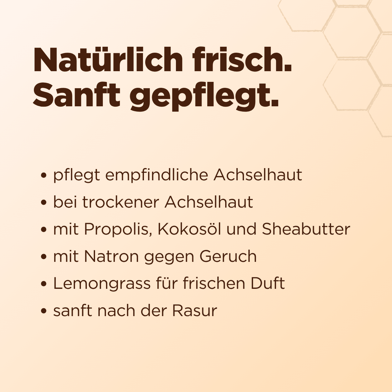 Propolis Deocreme mit Lemongrass