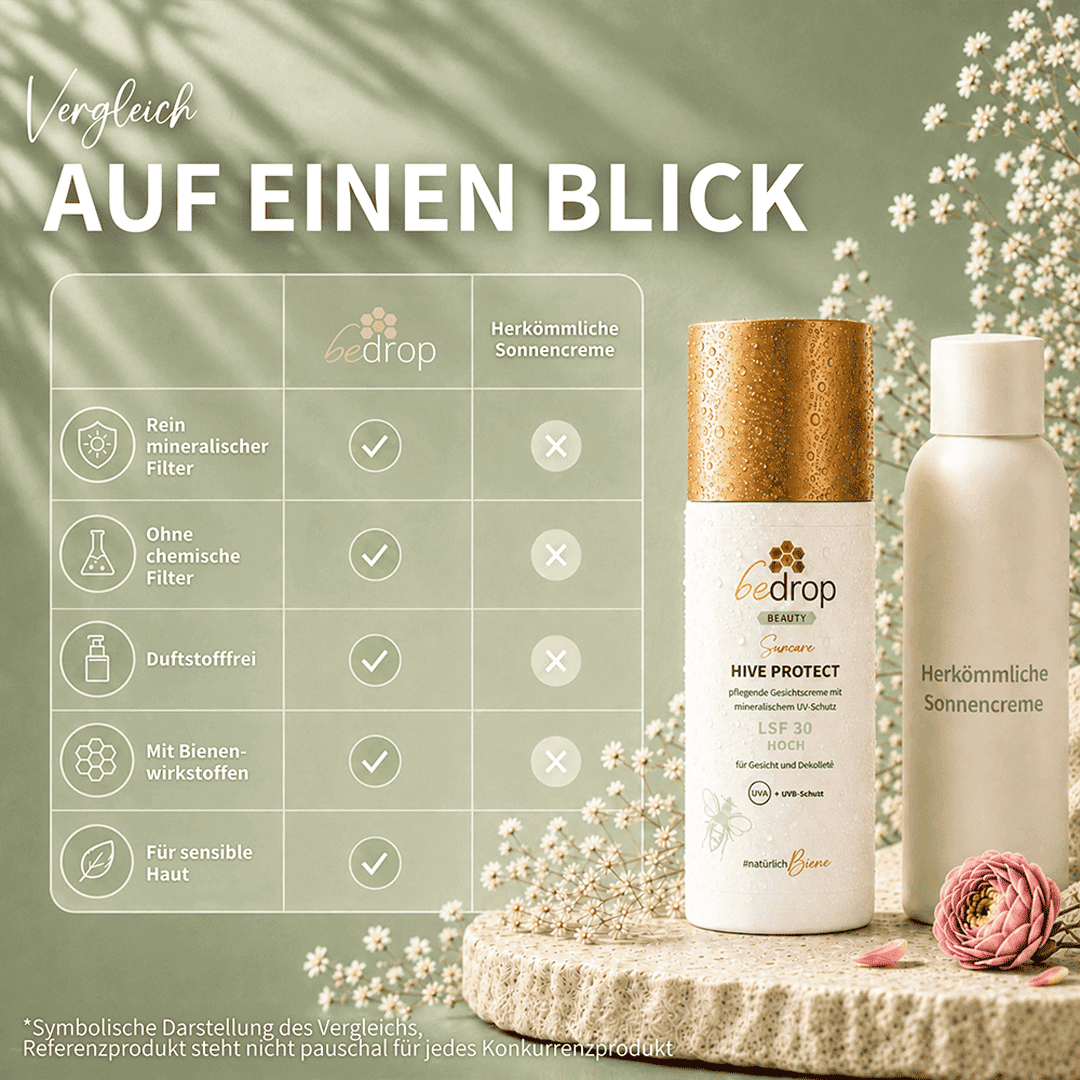 HIVE PROTECT Sonnencreme für Gesicht und Dekolleté LSF 30