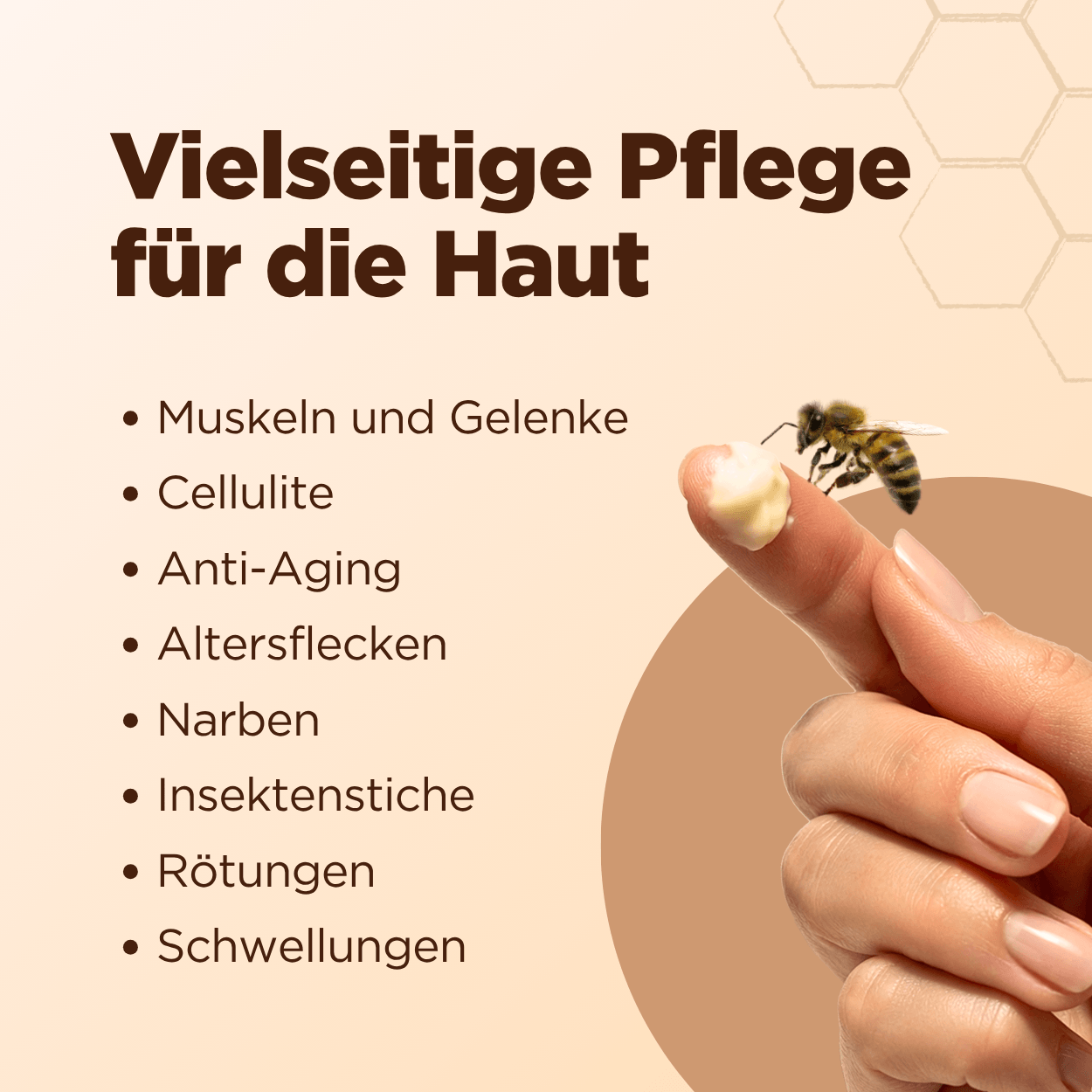Bee Cream XXL Bienengiftsalbe und 8 Kräuterextrakten