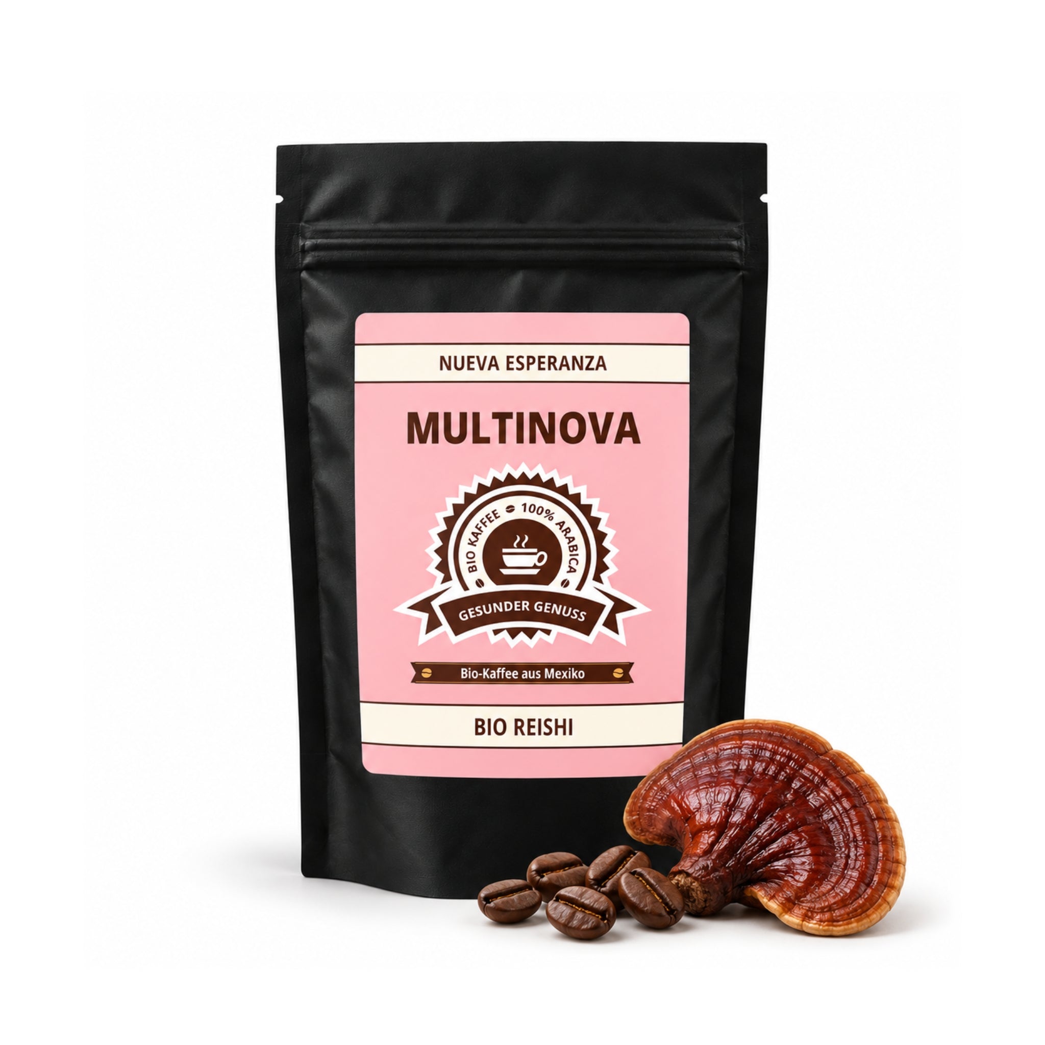 Bio Vitalpilz Kaffee „Nueva Esperanza“ mit Bio Reishi