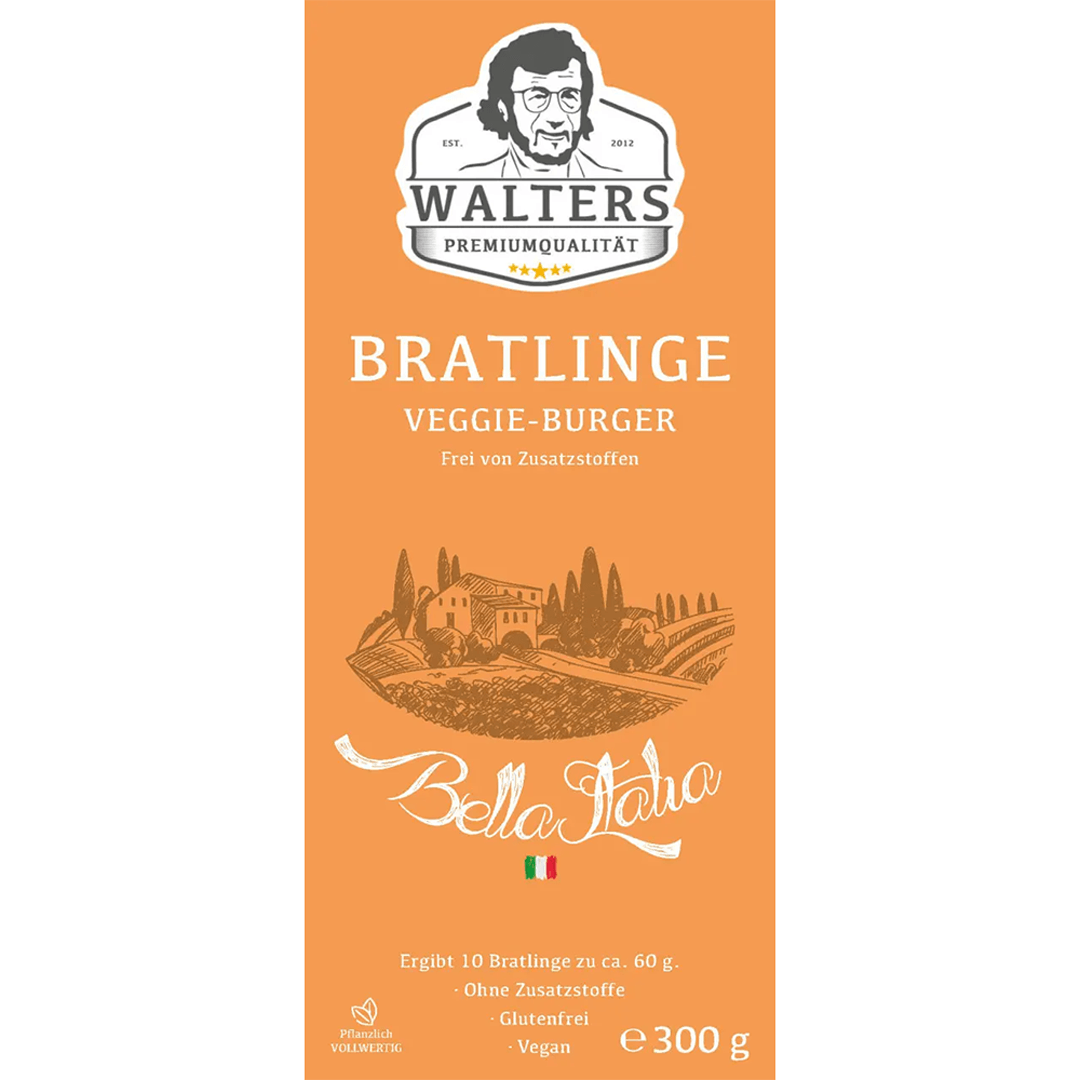 Bratlinge Veggieburger „Bella Italia“