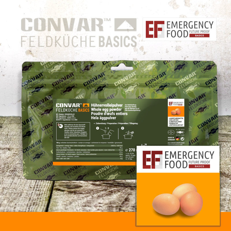 CONVAR Feldküche Basics Hühnervolleipulver (270g)