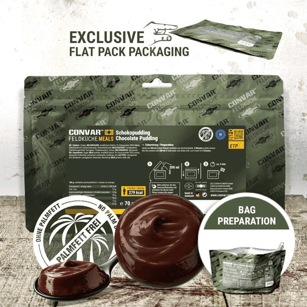 CONVAR Feldküche Schokopudding (70g)