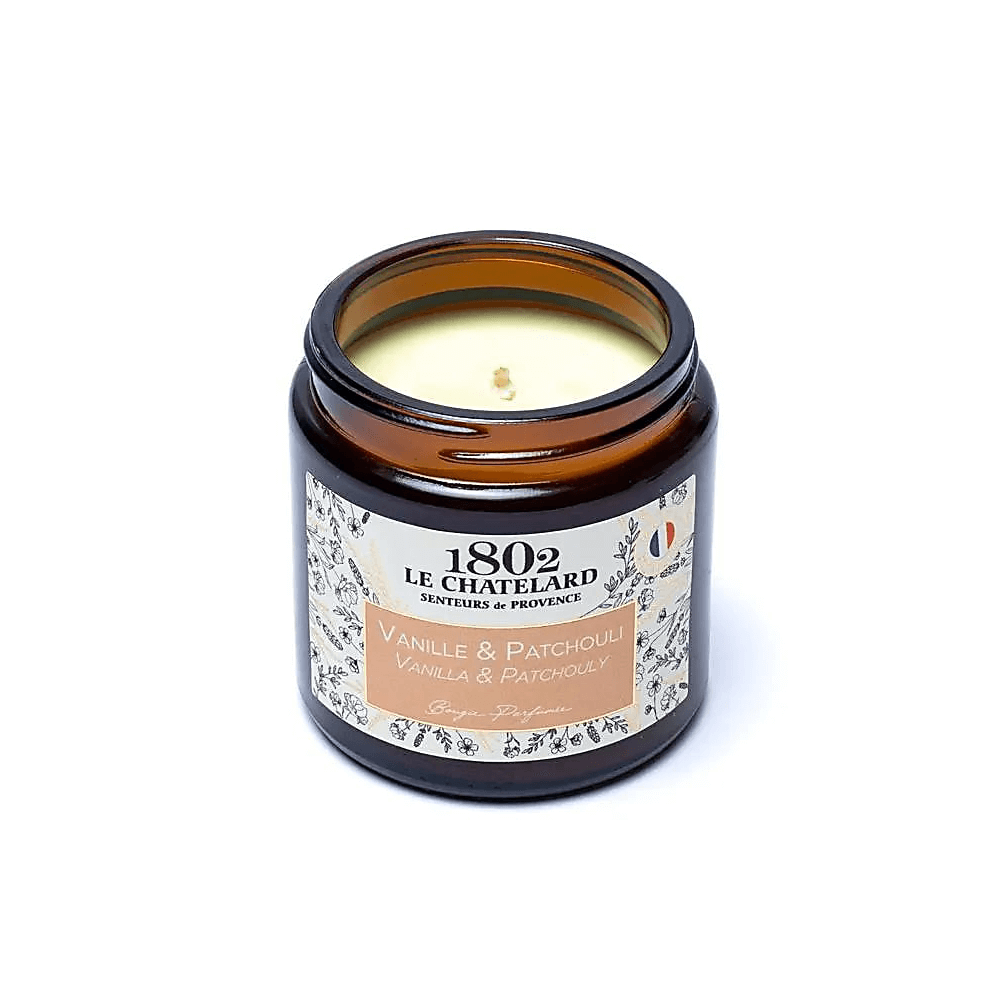 Duftkerze Vanille und Patchouli
