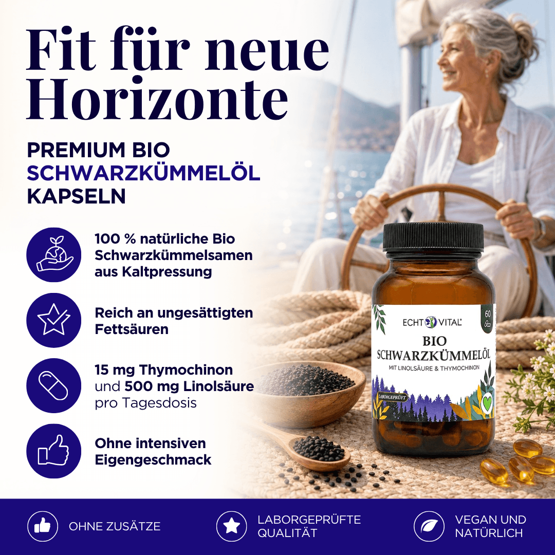 Bio Schwarzkümmelöl Kapseln