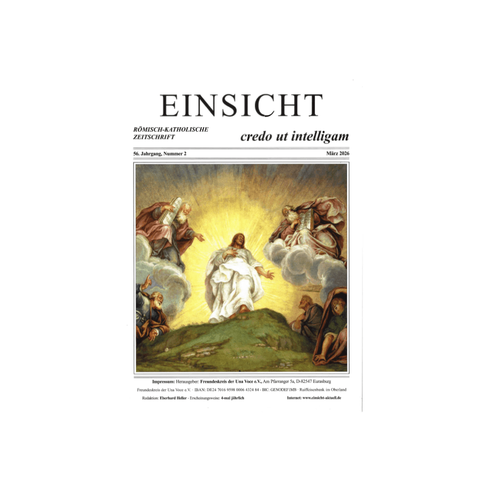 EINSICHT röm.-kath. Zeitschrift Nr. 2, März 2026