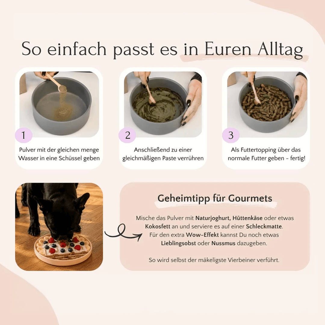 Dental Pulver für Hunde