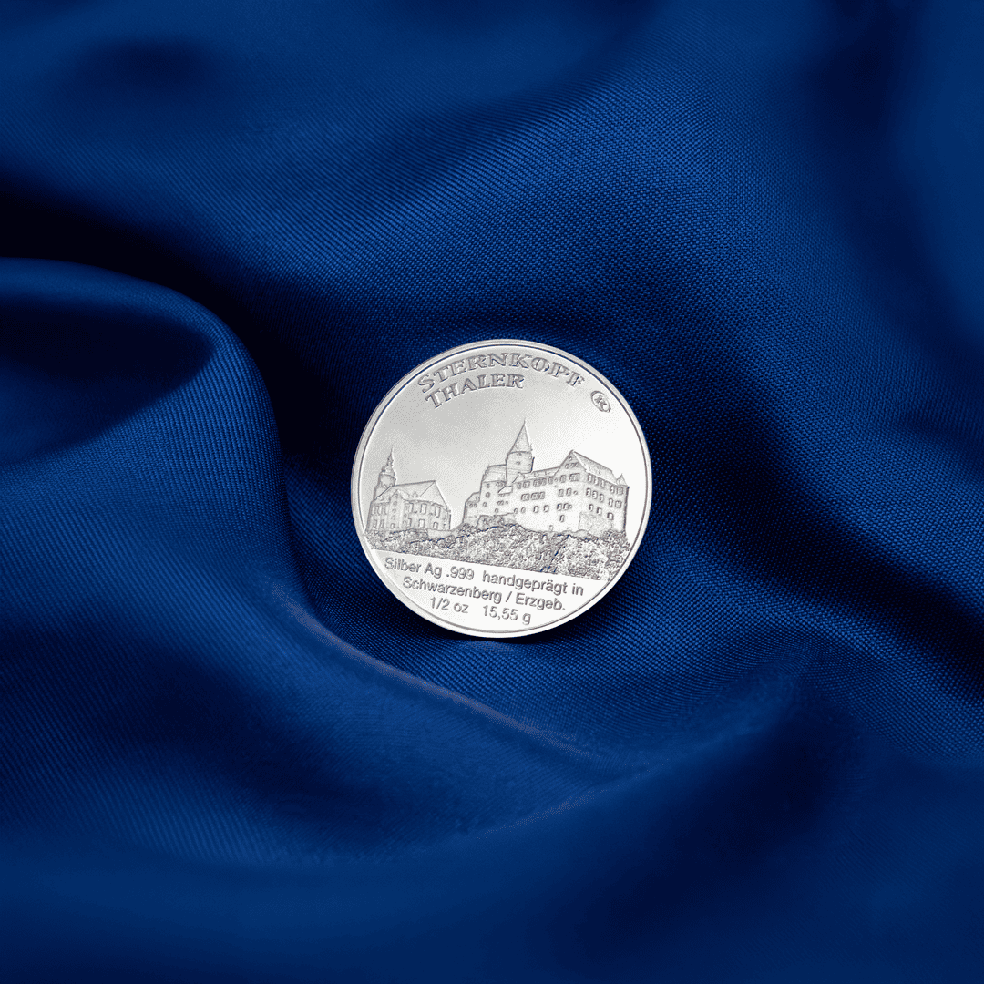 Feinsilbermedaille zum Schulanfang