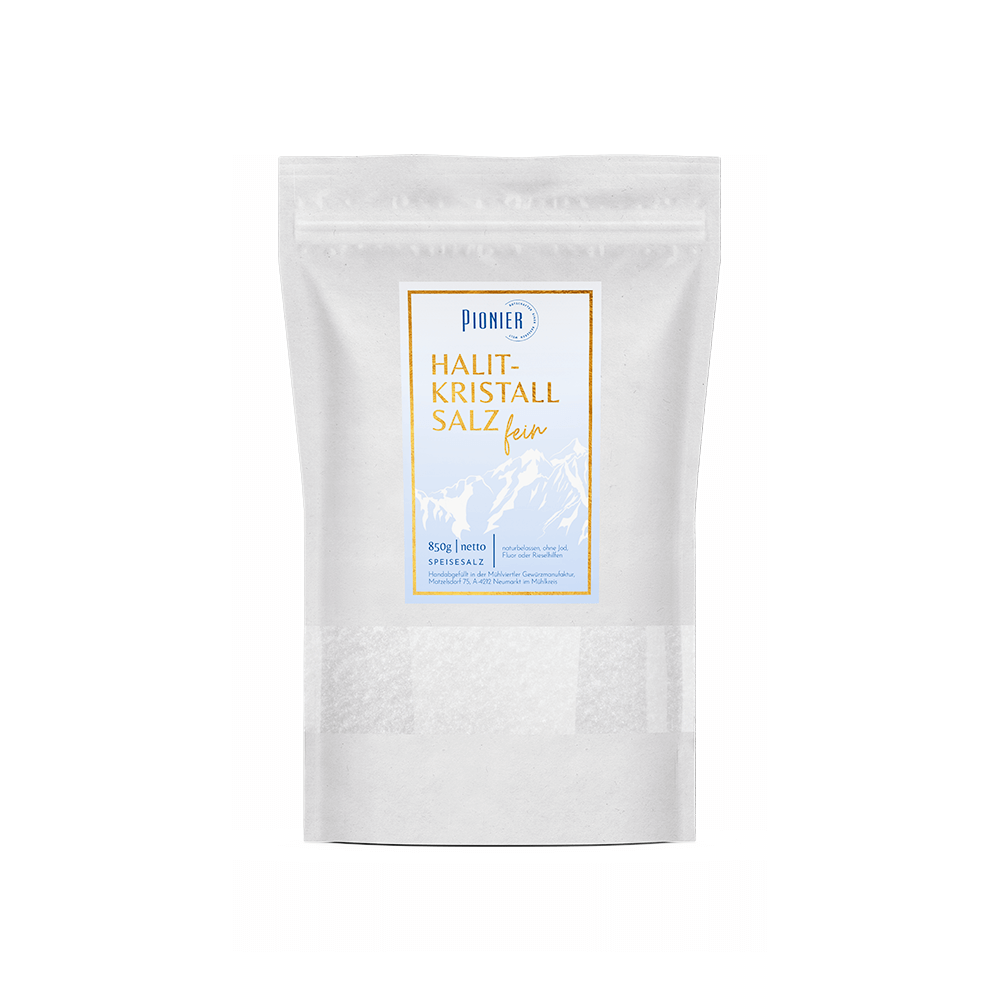 Halit-Kristallsalz fein (850g)
