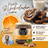 Dunkle Schokoladencreme mit Mandel und Orange (vegan)