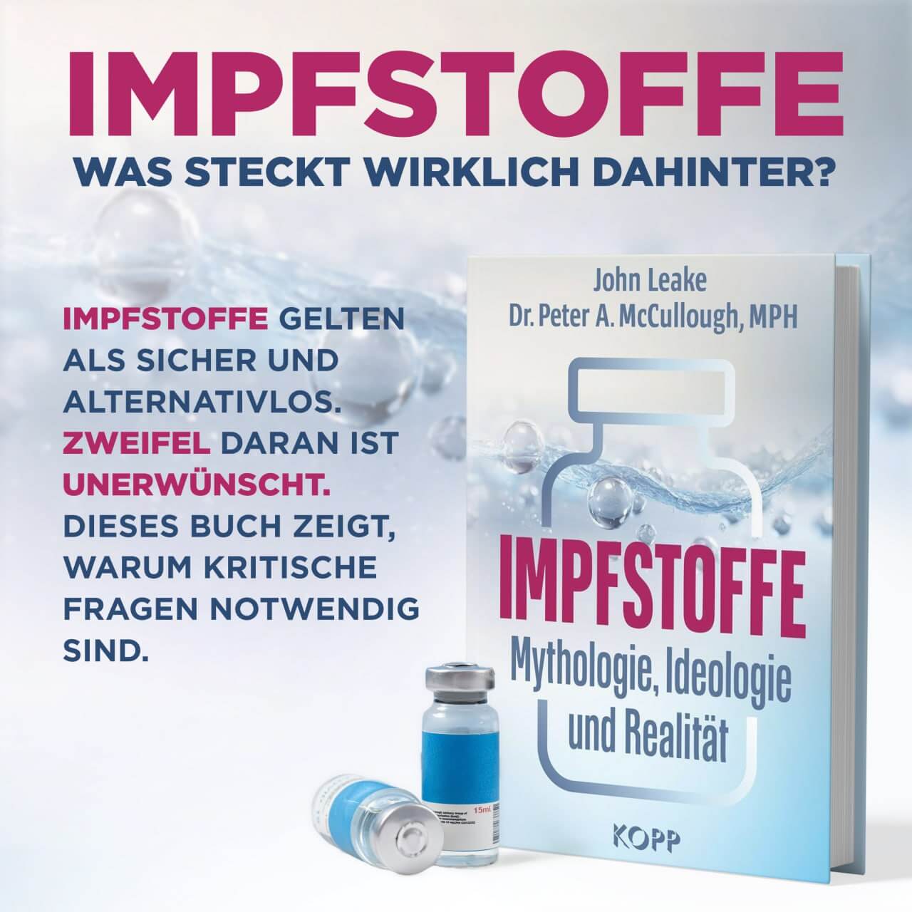Impfstoffe – Mythologie, Ideologie und Realität