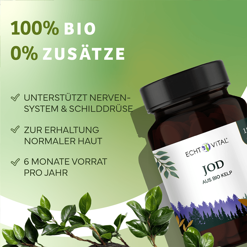 Jod Presslinge aus Bio Kelp