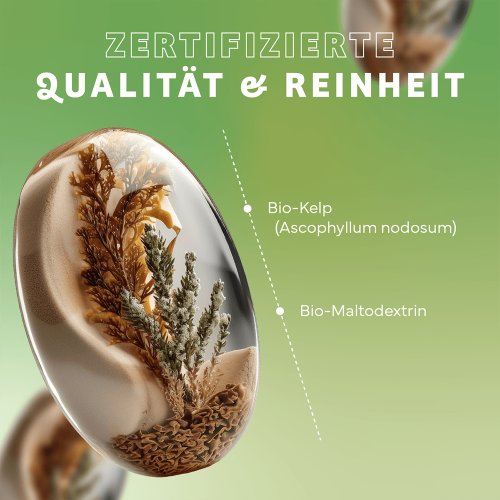 Jod Presslinge aus Bio Kelp