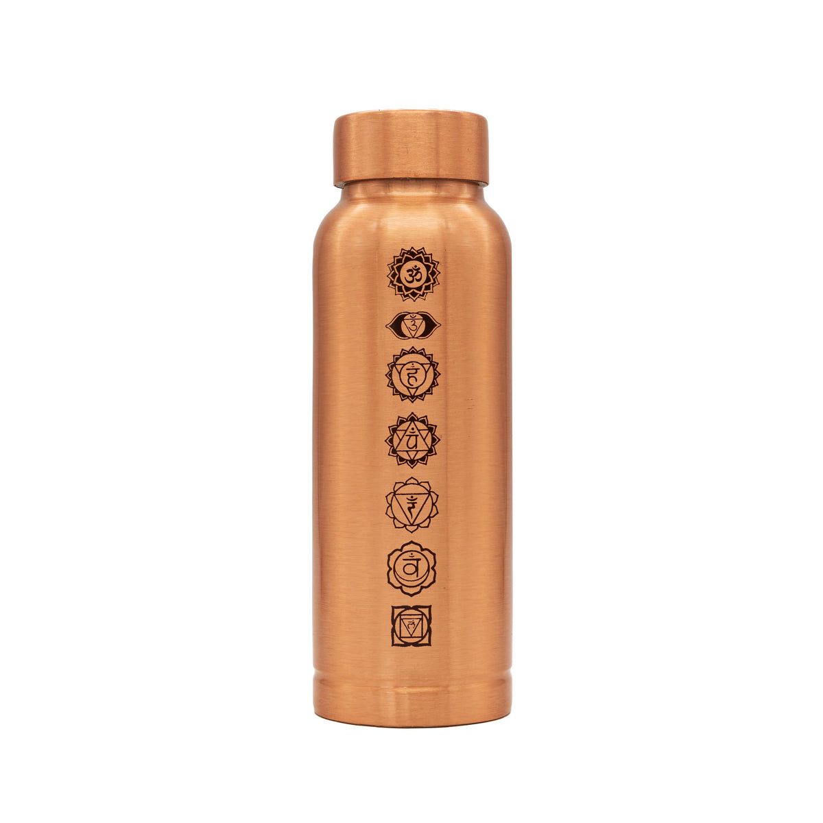 Kupferflasche „7 Chakren“