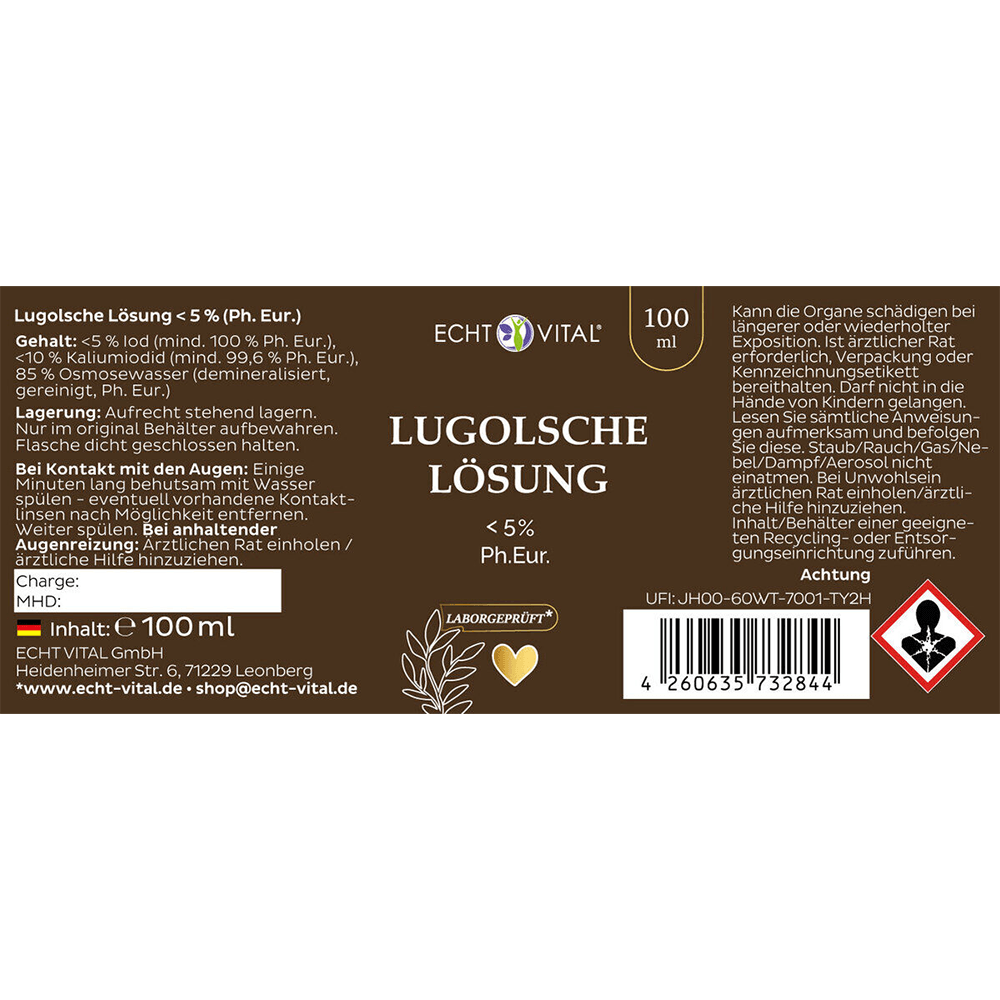 Lugolsche Lösung <5% Ph. Eur.