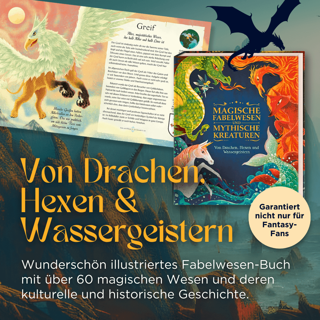 Magische Fabelwesen und mythische Kreaturen