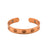 Magnetisches Kupferarmband mit Chakrasymbolen