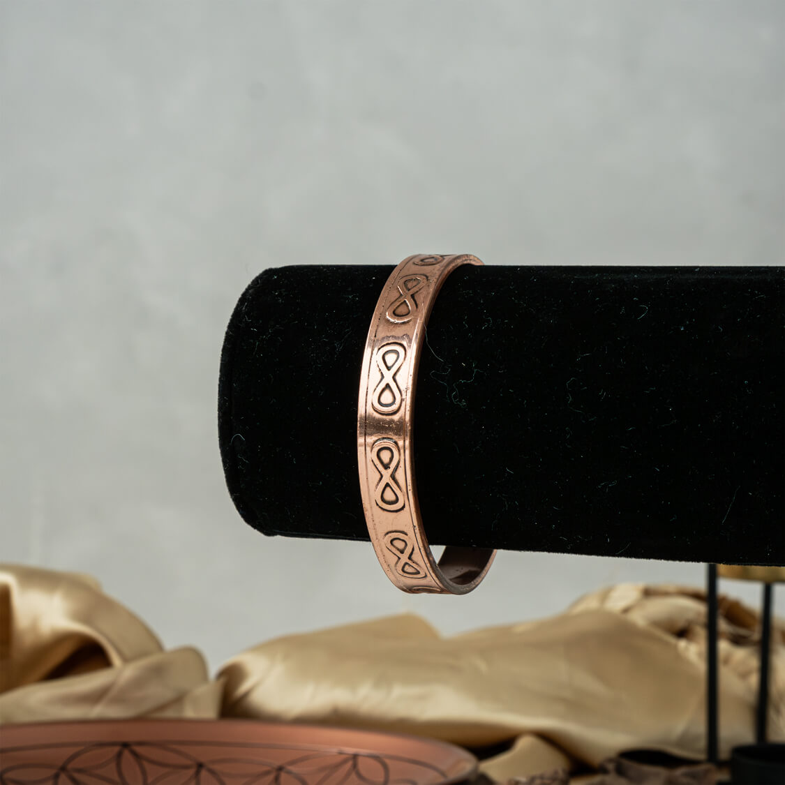 Magnetisches Kupferarmband „Unendlichkeit“