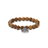 Mala Armband Wengeholz mit Baum des Lebens