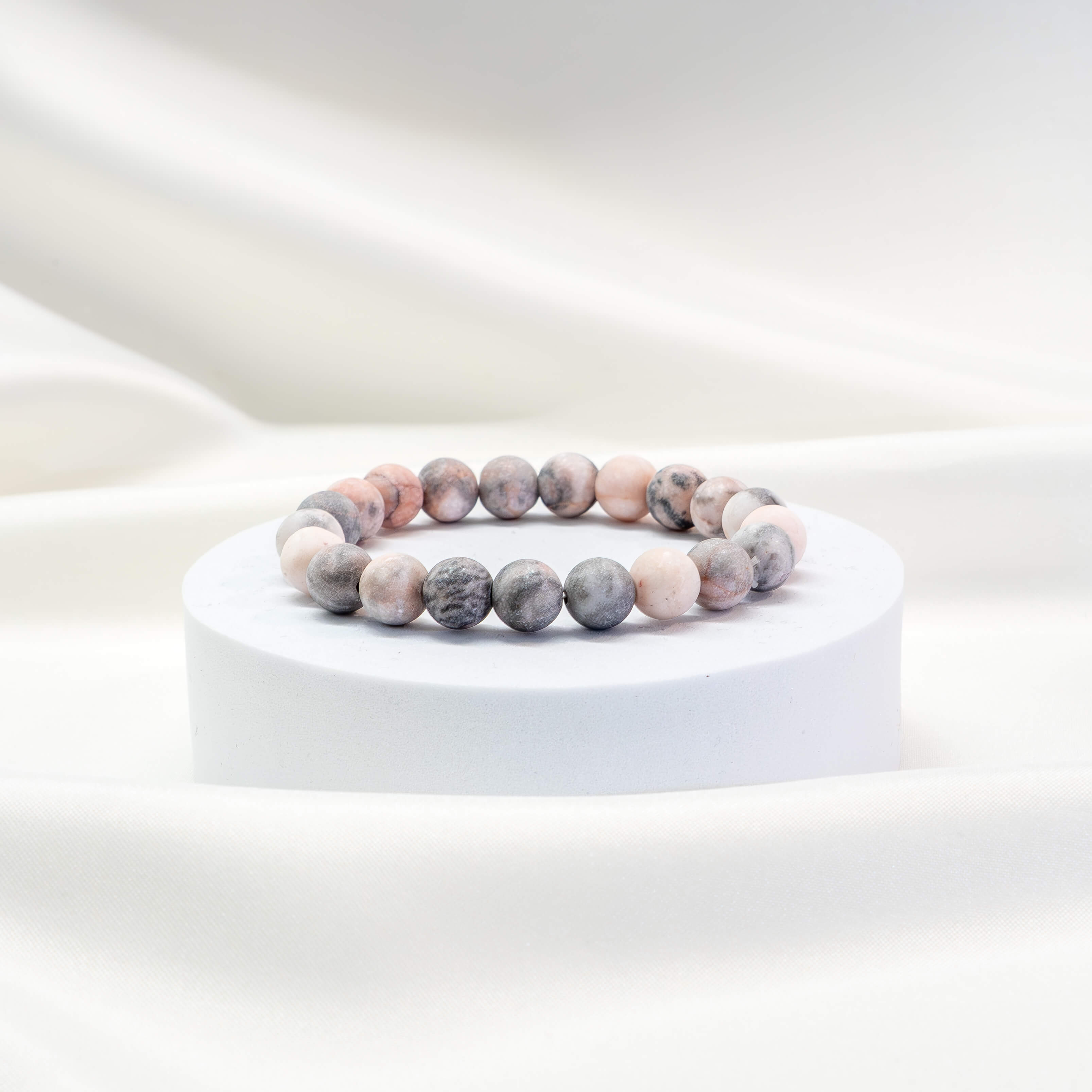 Mala Armband Zebrajaspis rosa