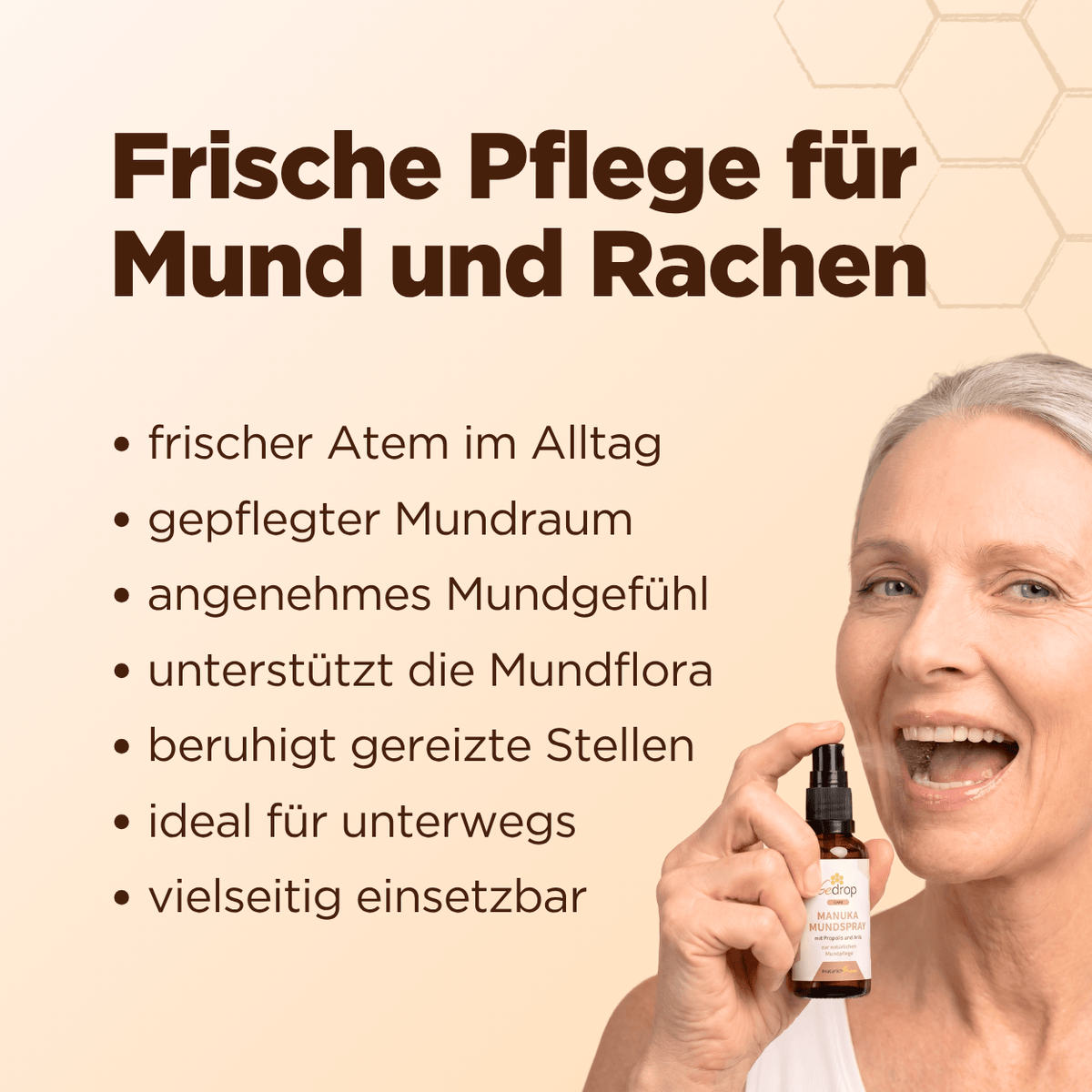 Manuka (Mund-) Spray mit Propolis und Anis (30ml)