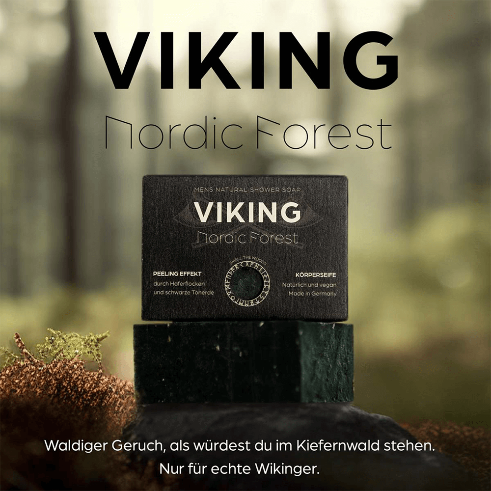 Viking Nordic Forest Peeling Seife