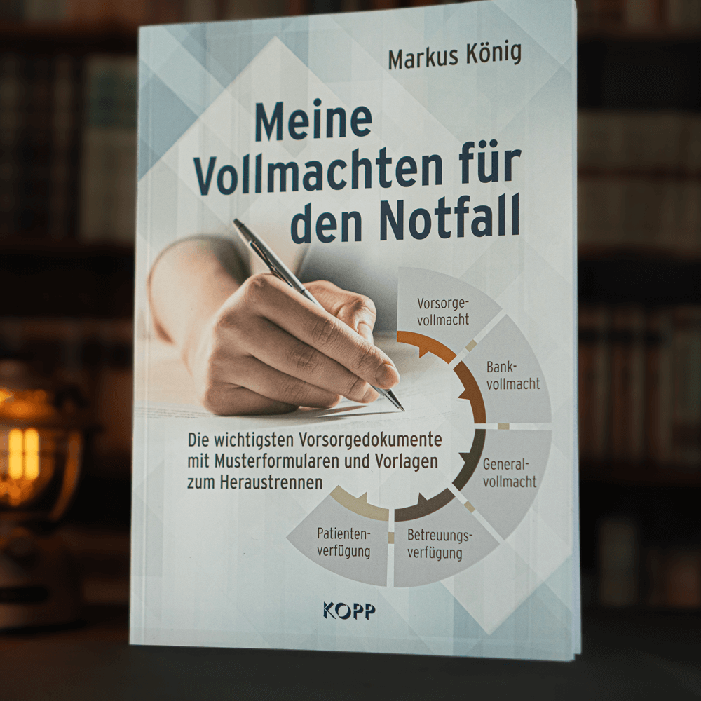 Meine Vollmachten für den Notfall