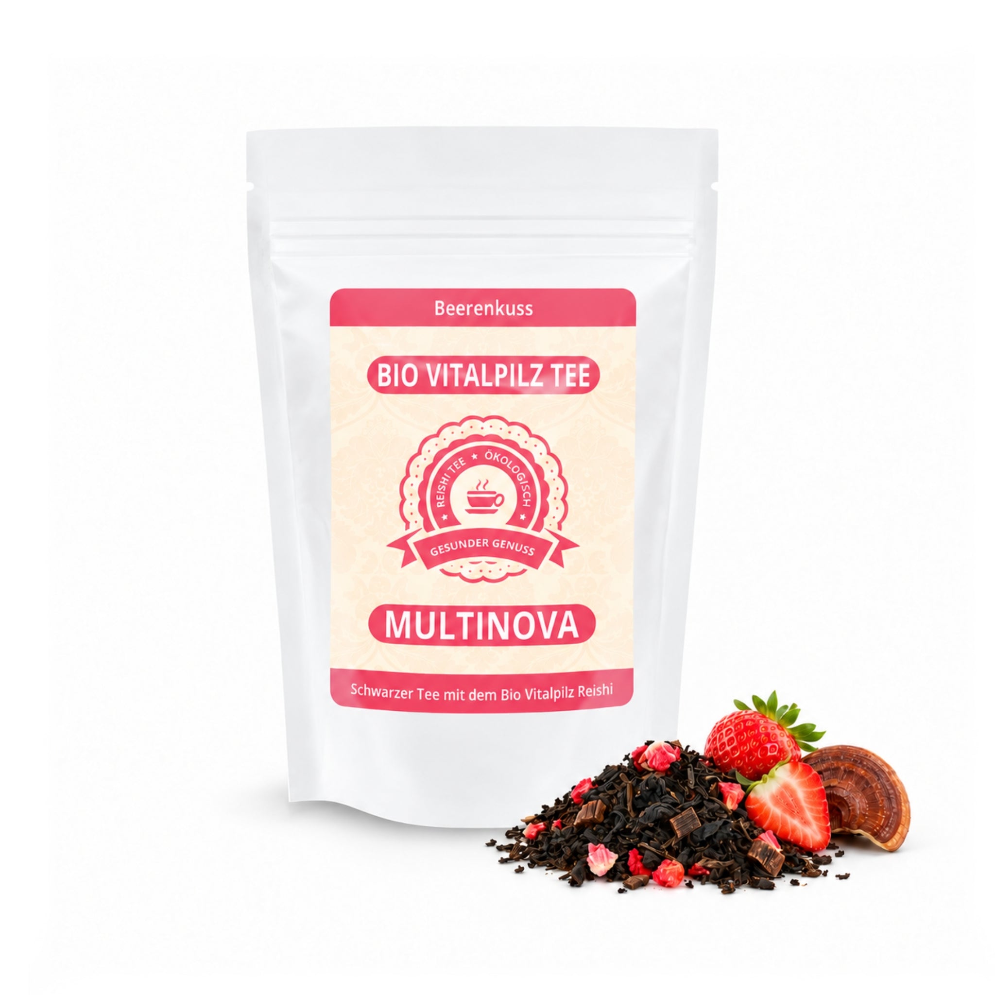 Bio Reishi Kräuter Tee „Beerenkuss“