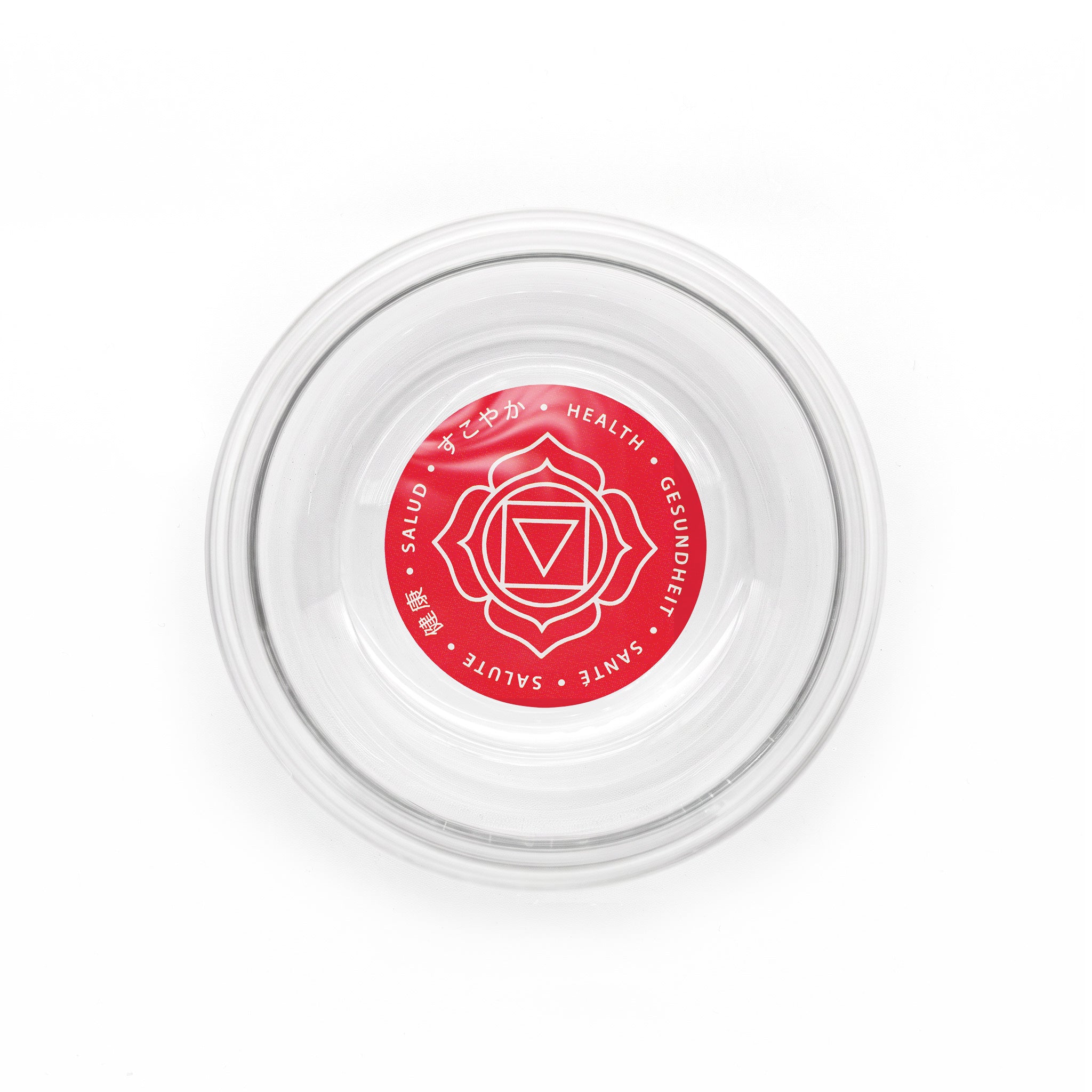 Chakra-Trinkgläser Mythos, Detailansicht