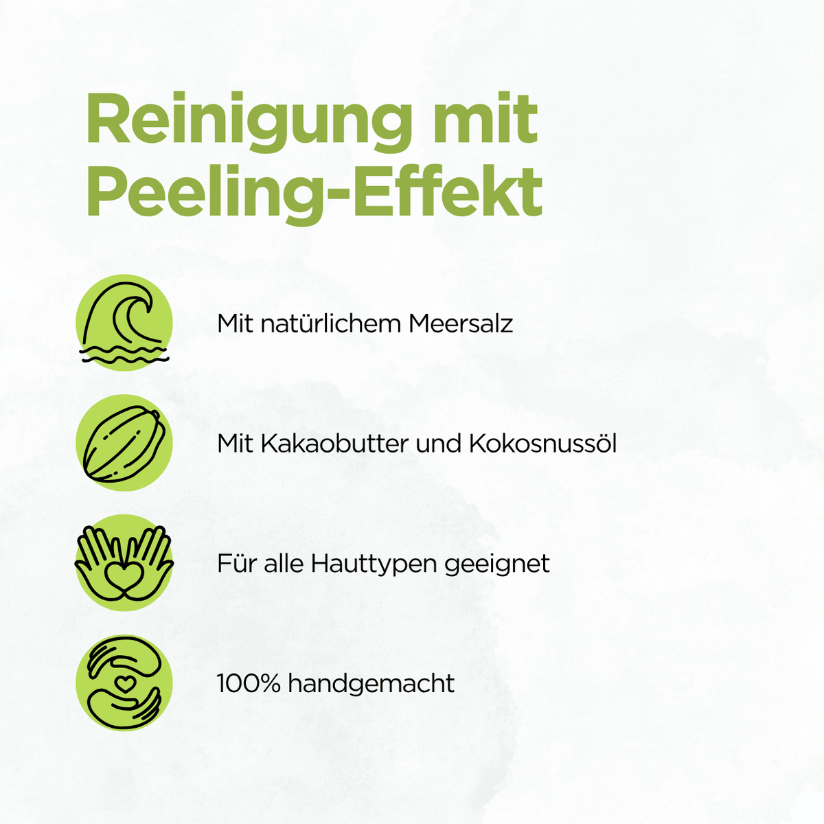 Natürliche Peelingseife Eukalyptus