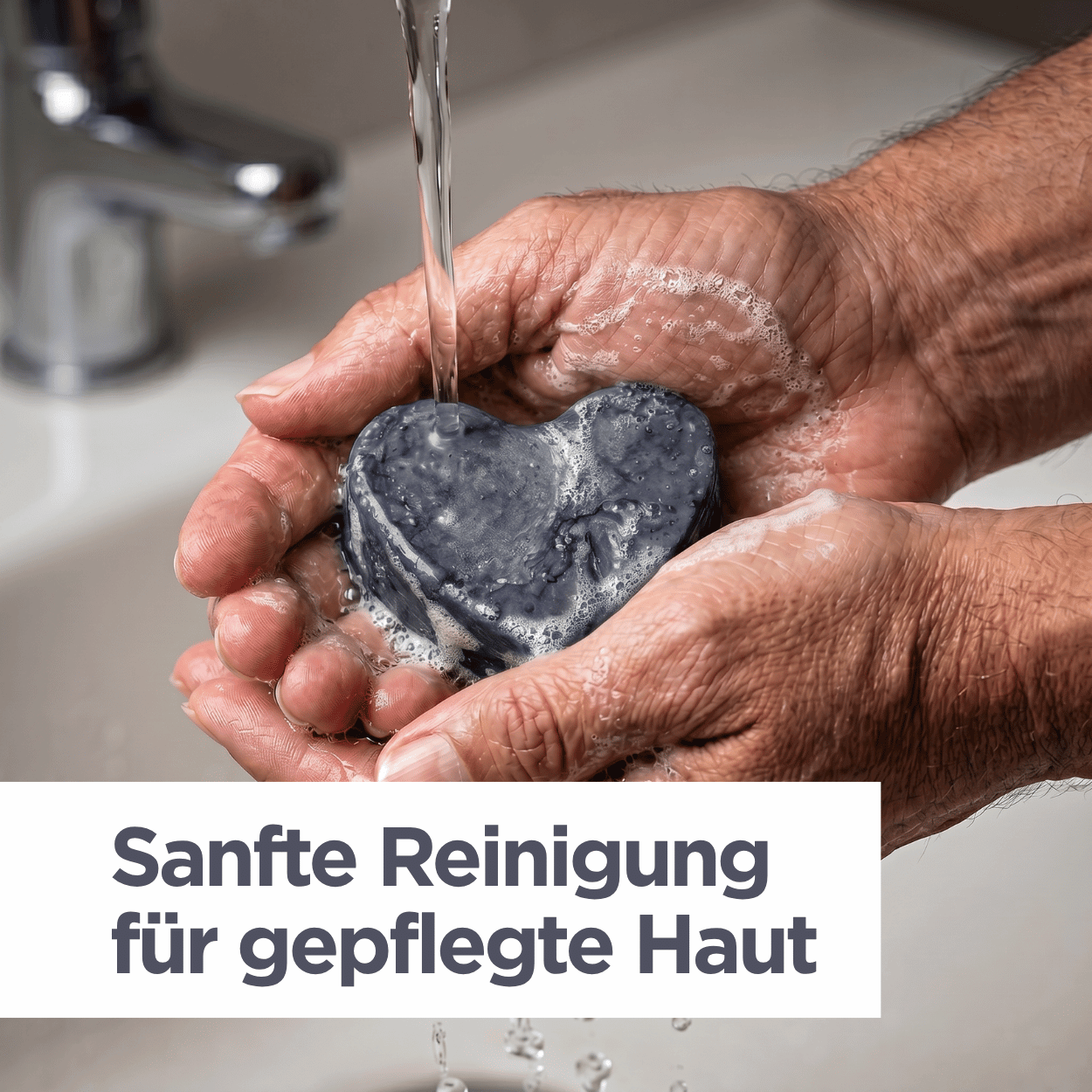Natürliche Peelingseife Lavendel