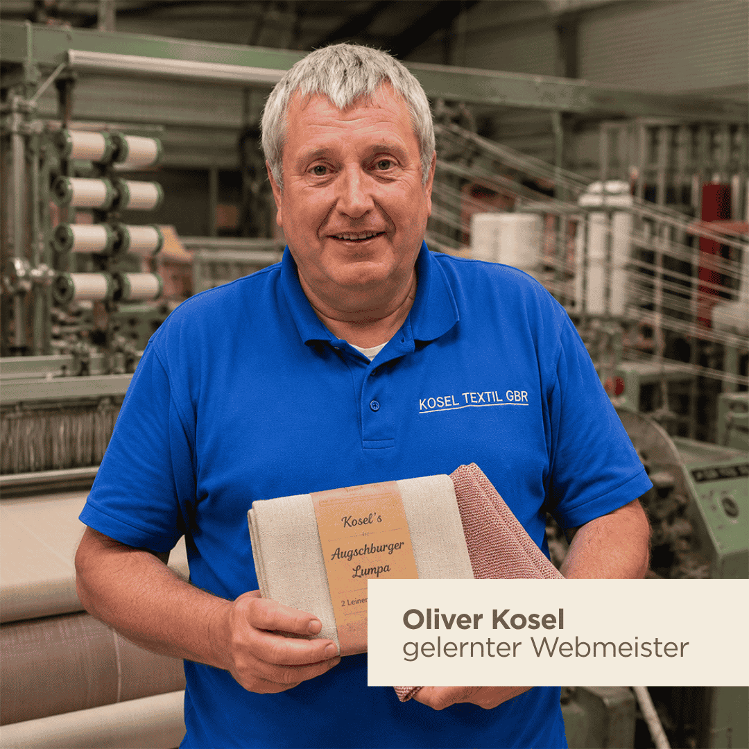 Augschburger Lumpa Auto Putztuch – Reinigungstuch aus 100% Leinen