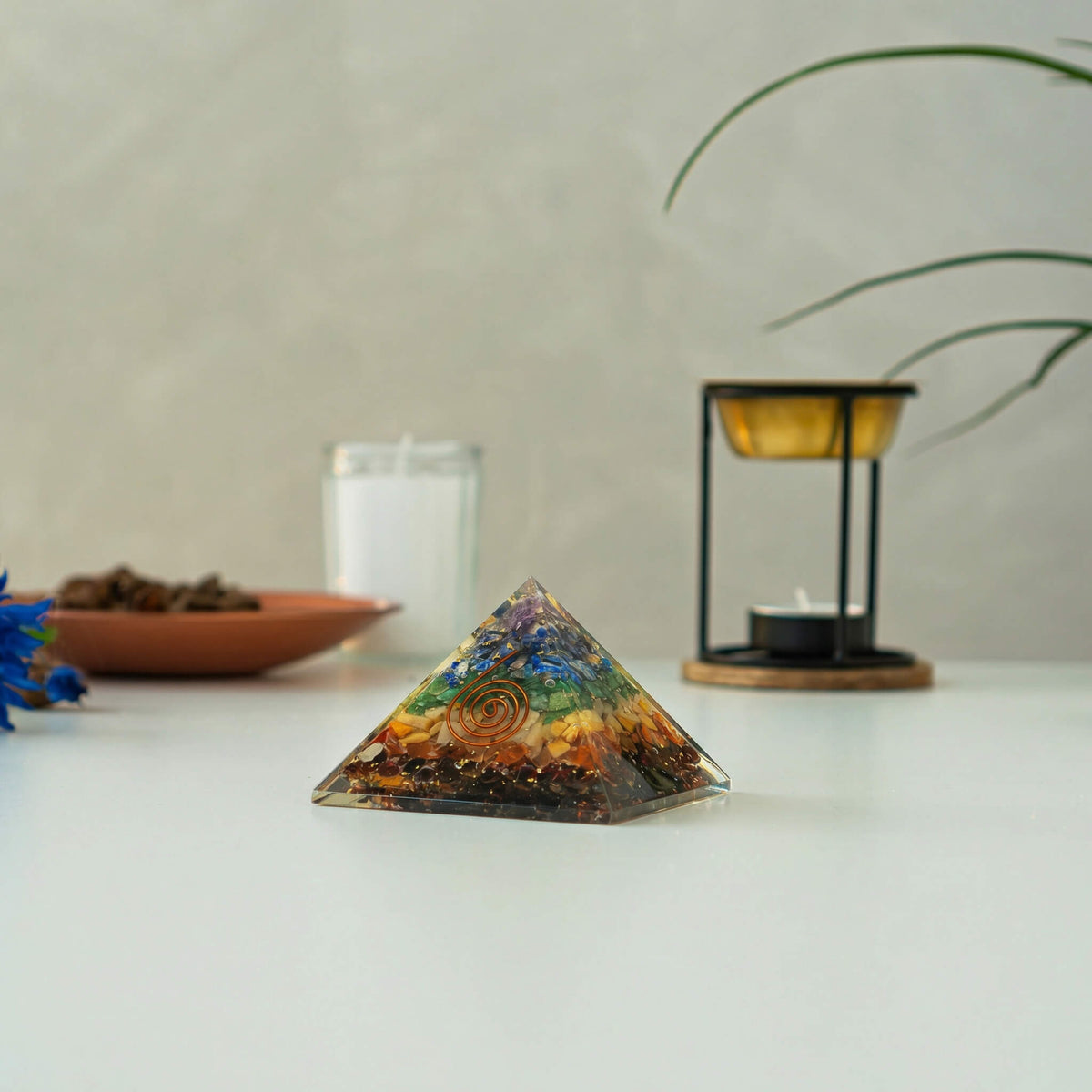 Orgonit Pyramide 7 Chakren