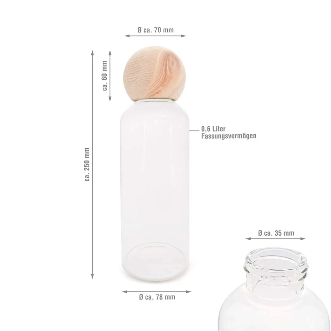 ZirbenManschgerl Trinkflasche 0,6 Liter