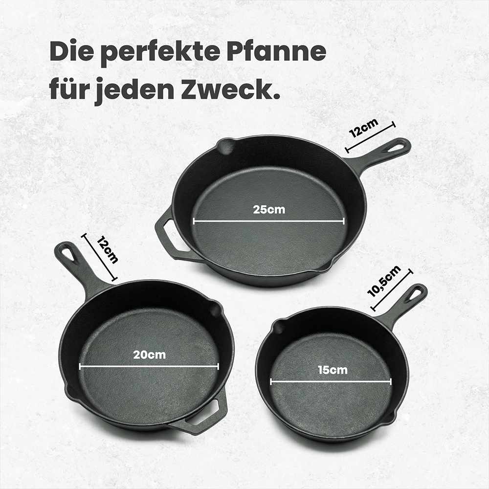 Pfanne aus Gusseisen Ø 20 cm