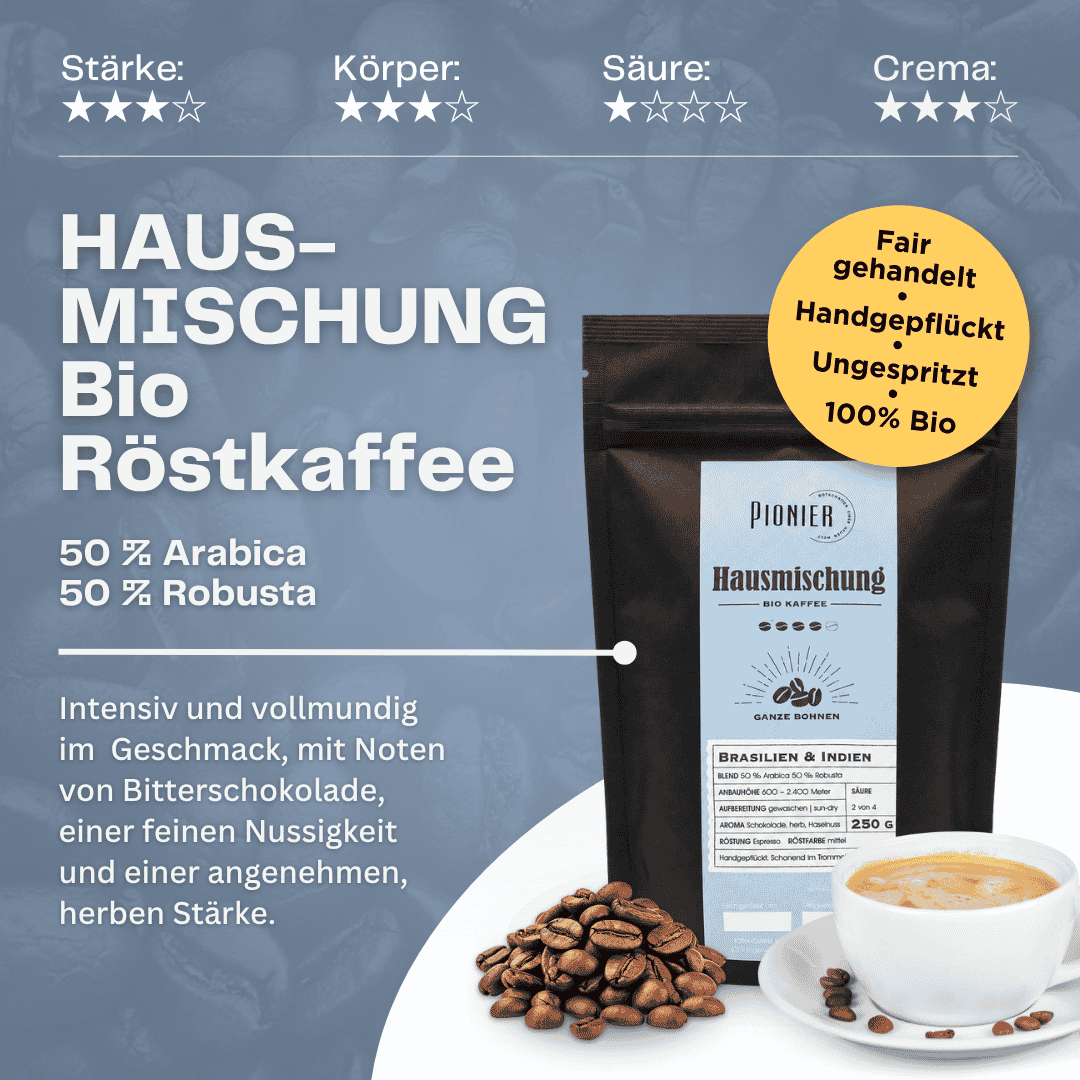 Probierpackung Bio Kaffee Hausmischung
