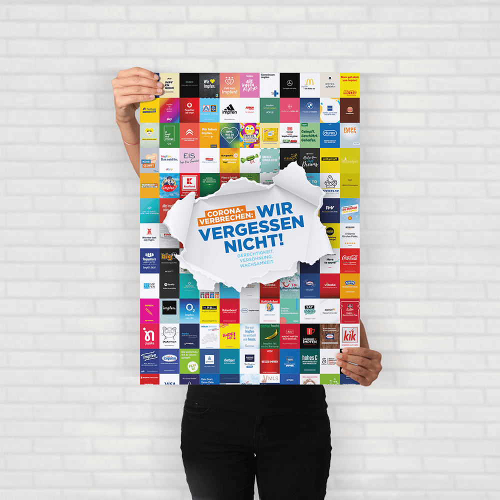 Poster „Diese Firmen haben mitgemacht“