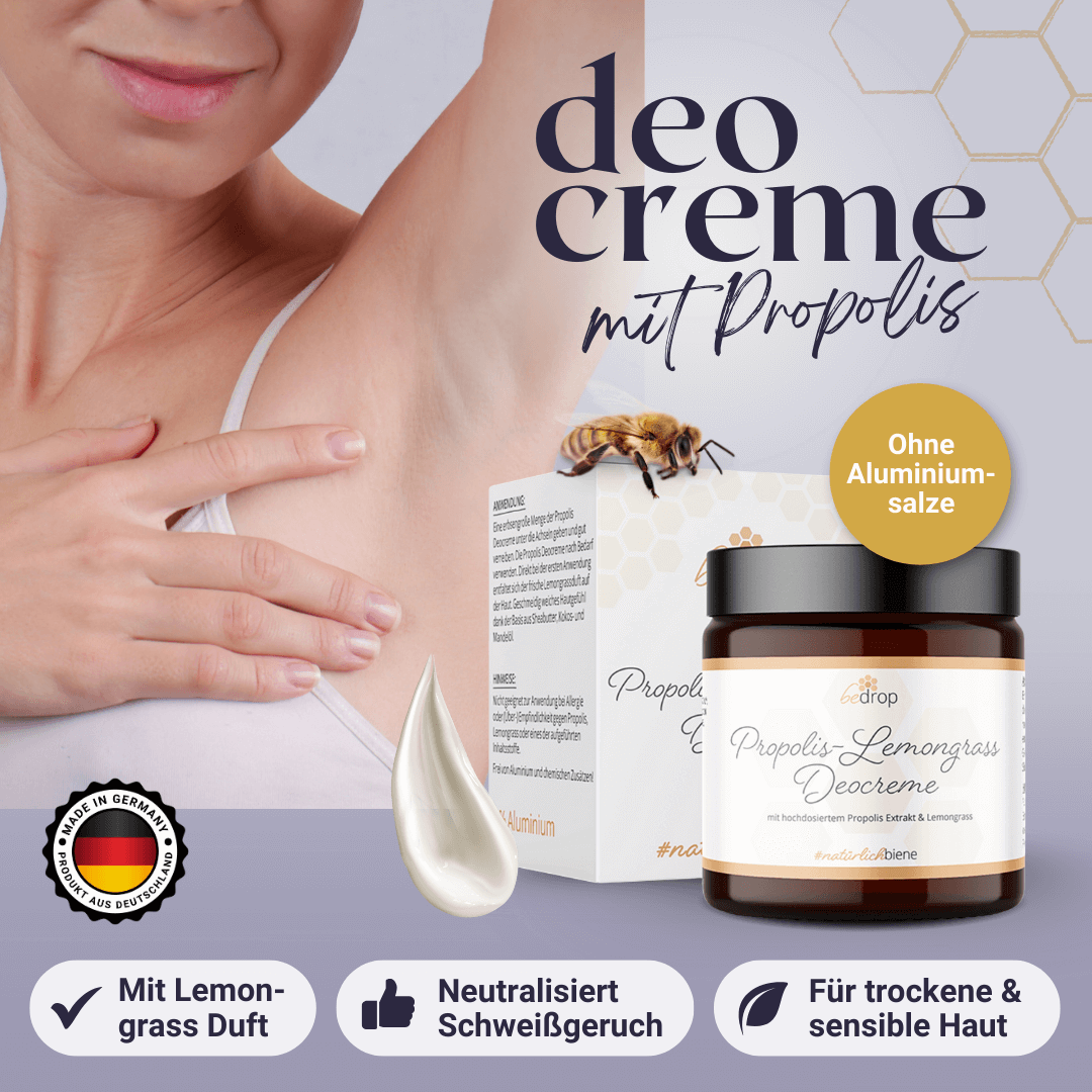 Propolis Deocreme mit Lemongrass