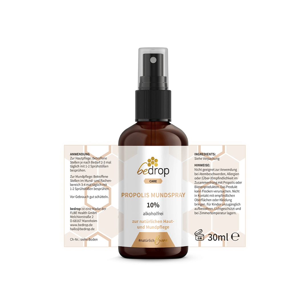 Propolis Tinktur (Mund-) Spray alkoholfrei und wasserlöslich (30ml)
