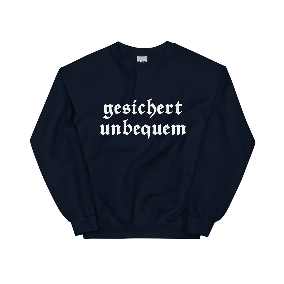 Pullover „Gesichert unbequem“
