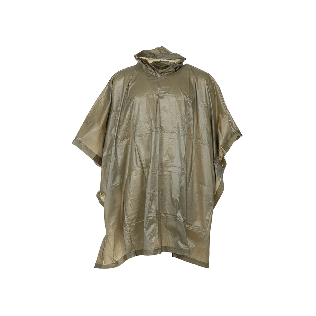 Regenponcho aus Vinyl